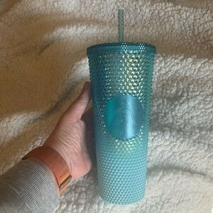 Starbucks Blue Ombre Aqua Splash Tumbler Cold Cup Venti 24oz